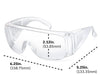 Protective Glasses - Pack of 12 (PG-4A) Face Shield VizoCare 