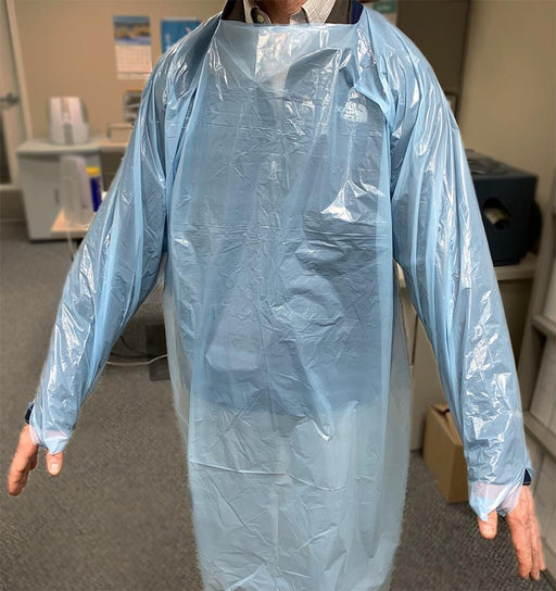 Disposable isolation gown, Level 2 -1