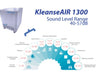 KleanseAIR K1300HO Commercial Large Room Portable HEPA Air Cleaner provides the one of the best most effective 
