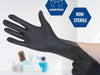 Josen 5 Mil Black Nitrile Examination Glove, Case of 1000 pcs. (MG-J24B) Gloves VizoCare 