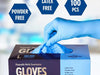 Josen 5 Mil Blue Nitrile Examination Glove, Case of 1000 pcs. (MG-J24) Gloves VizoCare 