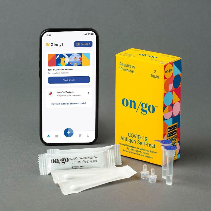 On/Go™ 10-minute COVID-19 Antigen Self-Test (464 tests per case) On/go 