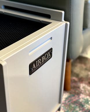 Safe Air Zone - Mesa Air Purifier · 110/120 Volt 6' black power cord · Rotating speed control knob to adjust to the desired airflow