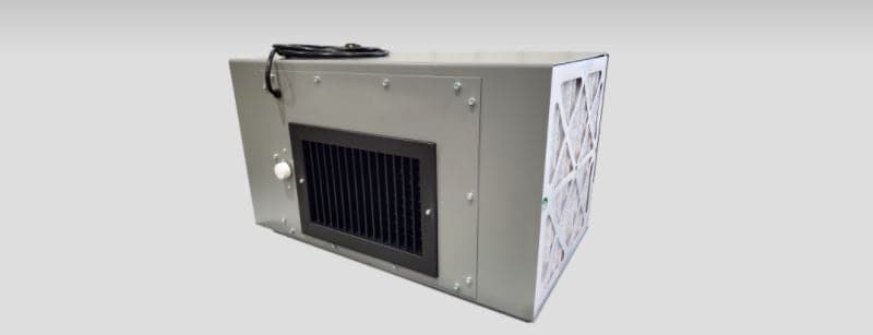 BSE-AIRMINI Ambient Air Cleaner w/ ionizer and 2 MERV 10 filters, UL 867 & UL2998 Certified for virtually zero ozone production from the ionizer