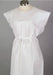 TIDI- CHOICE EXAM GOWNS- EXAM GOWN, TISSUE/POLY/TISSUE, FRONT OR BACK OPENING- 30" X 42" Tidi White 