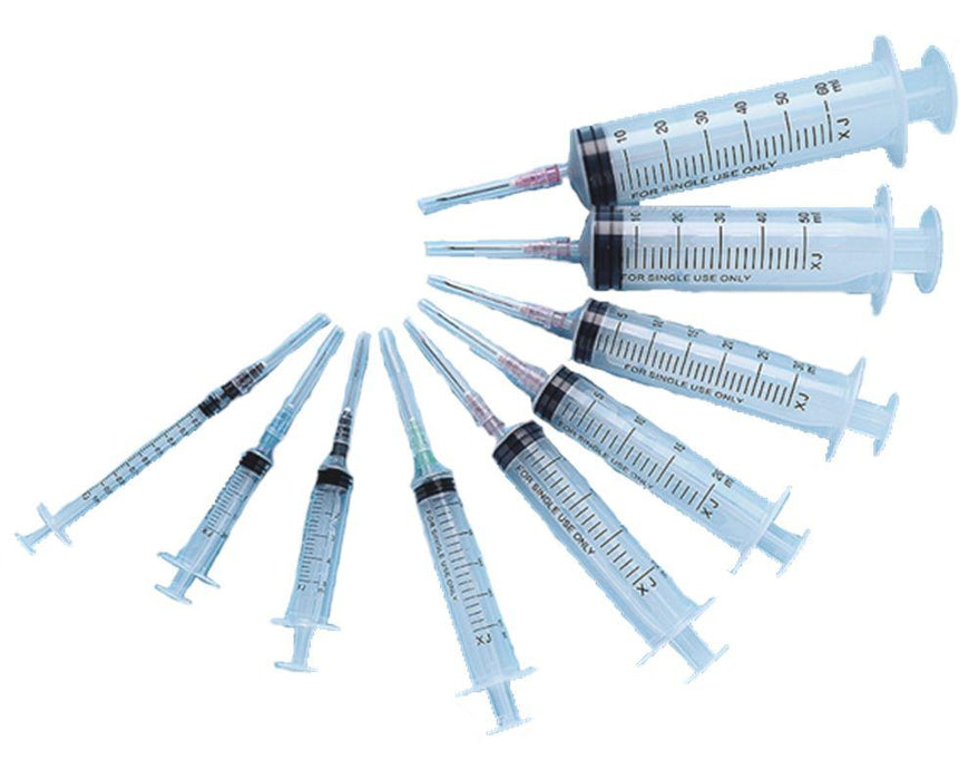 U&U 3cc Syringe with Needle - Pack of 100 (SY-3U) Medical Supplies U&U 