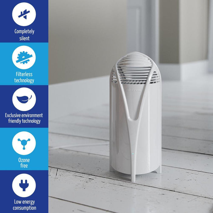 airfree t800 filterless air purifier small white