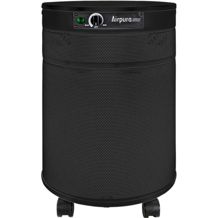 AirPura H614 Free Standing - Particle Filtration Air Purifier with Super HEPA Filter black
