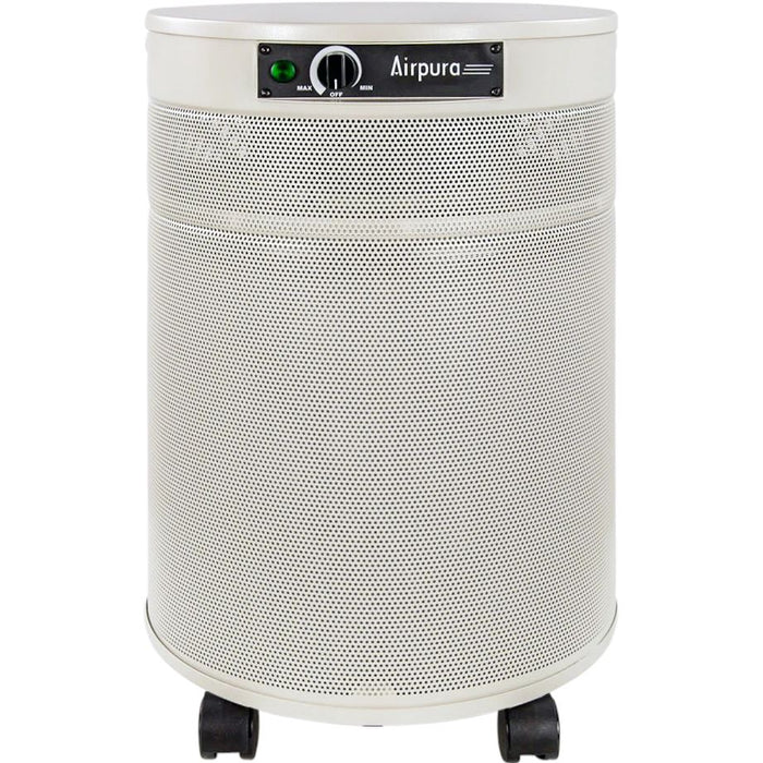 AirPura H614 Free Standing - Particle Filtration Air Purifier with Super HEPA Filter cream