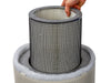 AirPura H614 Free Standing - Particle Filtration Air Purifier with Super HEPA Filter 