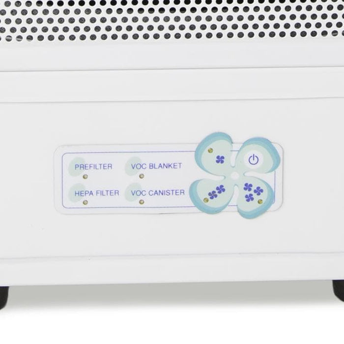 Amaircare 2500 Easy-Twist features the new 3-Speed digital Touch Pad control with filter-change indicator monitor lights