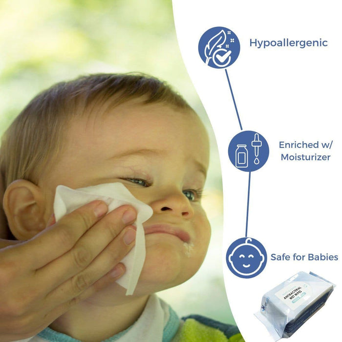 Bactericidal Wipes - 50 sheets -6