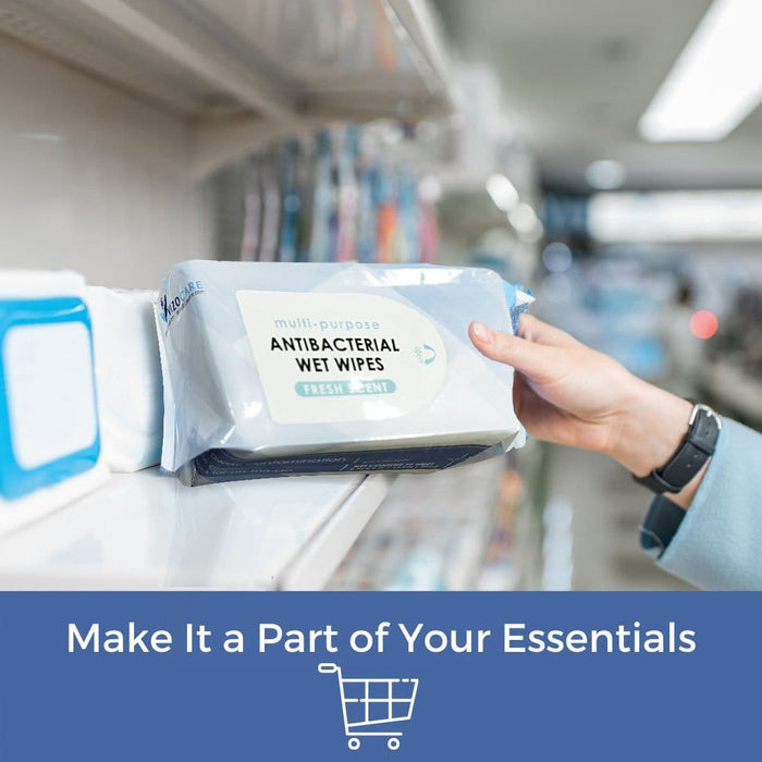 Bactericidal Wipes - 50 sheets -7