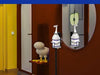 Gallon Pump Bottle Sanitizer Stand - Free Standing (DS-4) -5