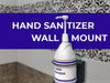 Gallon Pump Bottle Sanitizer Stand – Wall Mount -4