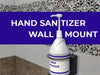 Gallon Pump Bottle Sanitizer Stand – Wall Mount -4