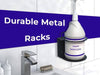 Gallon Pump Bottle Sanitizer Stand – Wall Mount -7