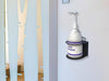 Gallon Pump Bottle Sanitizer Stand – Wall Mount -3