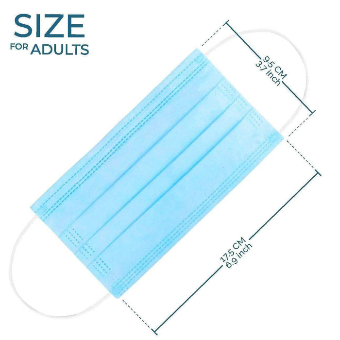 Disposable Face Mask, 3-Ply - best 3 ply surgical mask