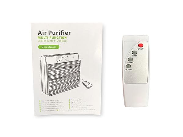 Wall Mountable UVC Air Purifier and HEPA Filter - GermAway UV -10
