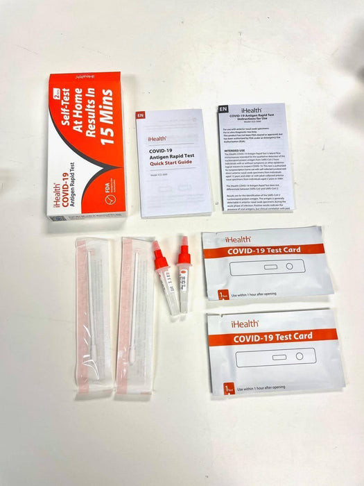 iHealth Antigen Home Test Kit - Case of 180 Tests (TK-5) Test Kits iHealth 