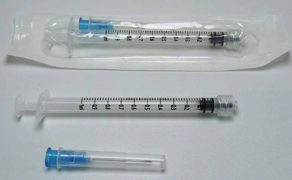 U&U 3cc Syringe with Needle - Pack of 100 (SY-3U) Medical Supplies U&U 