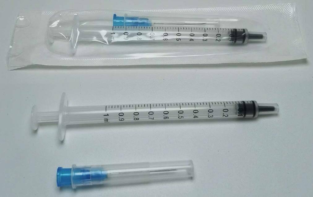 U&U 3cc Syringe with Needle - Pack of 100 (SY-3U) Medical Supplies U&U 