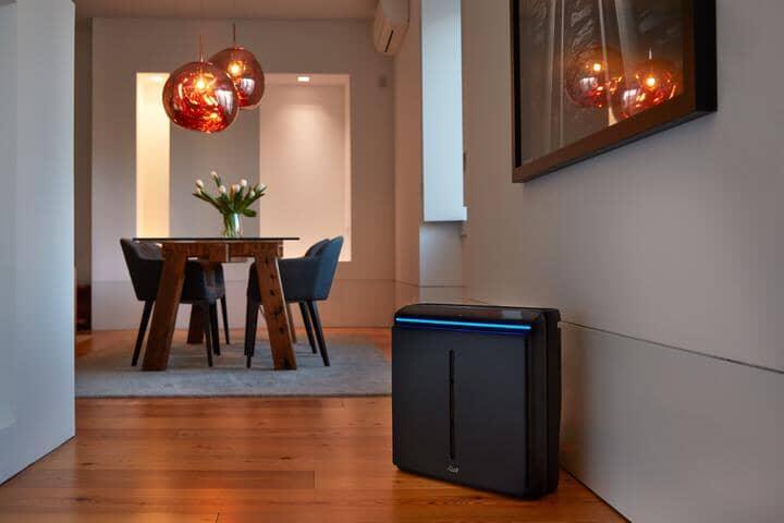 Designed for smaller spaces, this device offers an unprecedented six-stage filtration system scientifically designed to tackle dust, fine particulates