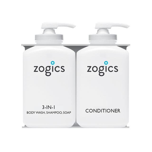 Zogics Bulk Personal Care Dispensers, 2 Chambers -1