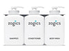 Zogics Bulk Personal Care Dispensers, 3 Chambers
