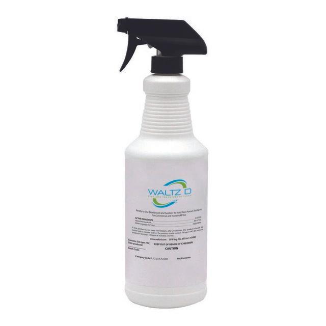Waltz D Hypochlorous Acid Ready-to-Use Surface Disinfectant, 32 oz 