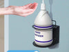 Gallon Pump Bottle Sanitizer Stand – Wall Mount -1