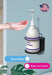 Gallon Pump Bottle Sanitizer Stand – Wall Mount -1